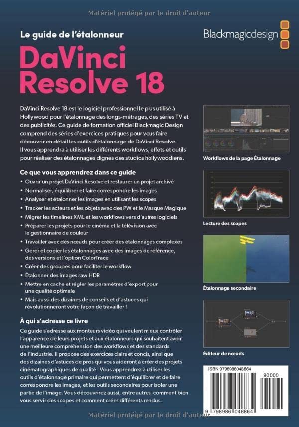 DaVinci Resolve 18 – Guide de formation officiel Blackmagic Design – Image 2